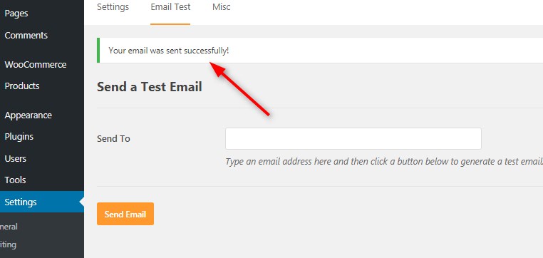 how to integrate Email gateway in Wordpress 3 